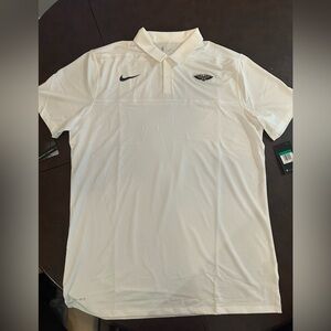 NWT Nike Men's New Orleans Pelican Dri-Fit Polo Shirt in White - Size XL-Tall